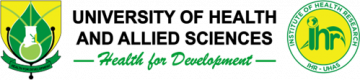 Logo of University of Health and Allied Sciences, Institute of Health Research 